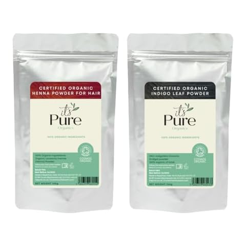 Organic Henna & Indigo Hair Colour 200g Cover
