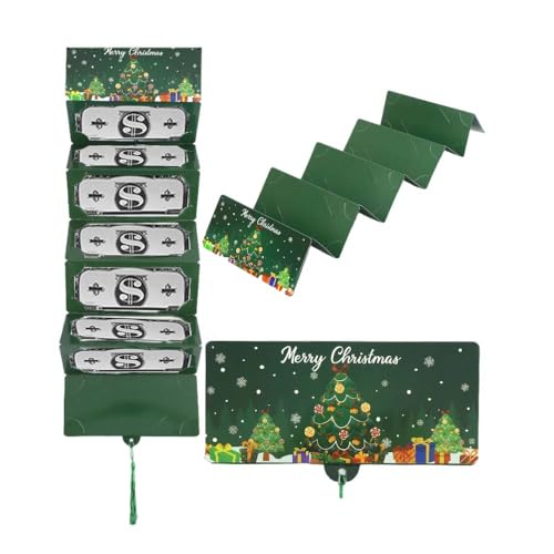 �N���X�}�X�L���b�V���M�t�g���� 2026�N�V�T�v���C�Y�J�[�h�z���_�[ �N���X�}�X�}�l�[�z���_�[ ��������10�X���b�g�t�� �N���X�}�X�������� DIY �z���f�[�}�l�[�M�t�g�J�[�h �}�l�[�z���_�[�p �j�����p (�O���[��-2)