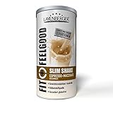 Layenberger Fit+Feelgood Slim Shake Espresso-Macchiato, Mahlzeitersatz zur Gewichtsabnahme und -kontrolle, ersetzt 12 Mahlzeiten bei nur 211 kcal pro Mahlzeit, glutenfei, (1 x 396 g)