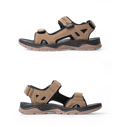 Men’S Beach Sandals Breathable Water Shoes Retro Comfortable Anti-Slippery Hard-Wearing Casual Footwear3