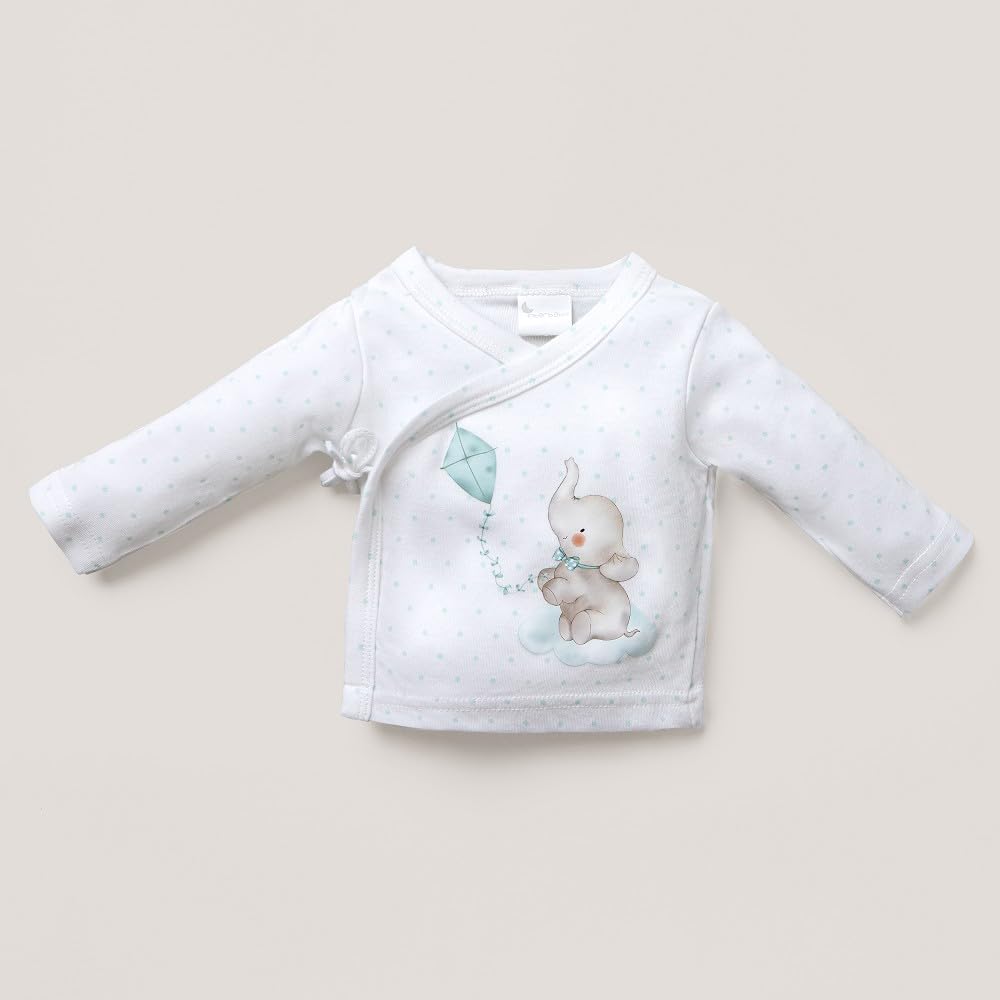 Interbaby Set Regalo Bebé 5 Piezas, modelo Elefantito, Verde