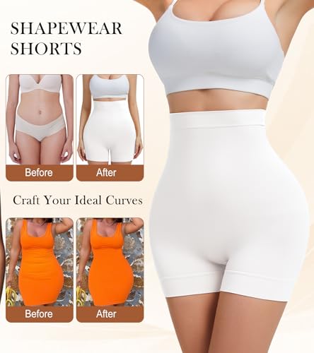 Shapewear Shorts for Women Tummy Control Butt Lifting High Waisted Body Shaper Thigh Slimmer for Under Dresses3