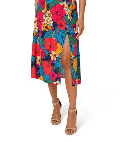 Image of Adrianna Papell Printed Midi Dress