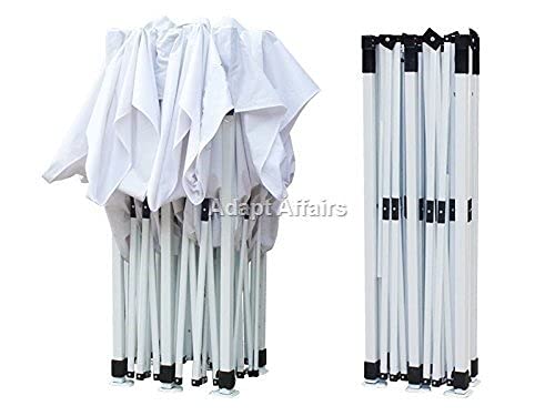 Image of Invezo Outdoor Gazebo Canopy Tent 10 x 20 feet (White, Premium (47 KGS))