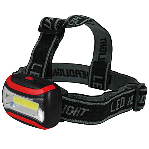Valex 1152241 Lampada Frontale Led Head [Classe di efficienza energetica A], Lampada da Testa con 3 modalità di...