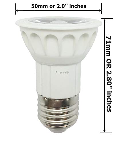 Anyray (2)-Led 5W Bulbs Replacement For Range Hood Halogen Light Bulbs Ap3203068 Wb08X10028 50W 120V #TOP1