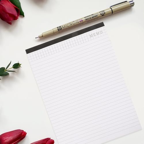 Note pads A4 vierges pour structurer vos réunions et planifier sans effort