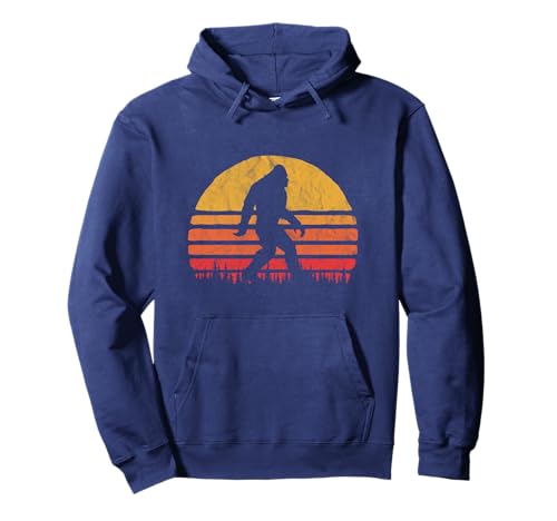 Retro Bigfoot Silhouette Sun Believe! Original 80's Graphic �p�[�J�[