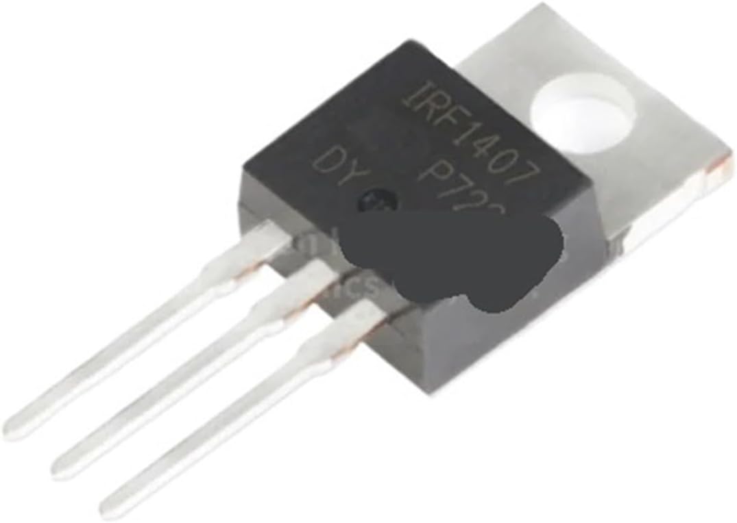 10個 IRF1407PBF TO-220 N チャンネル 75V/130A ダイレクトプラグ MOSFET 電界効果トランジスター