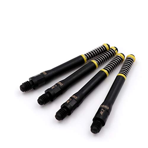 Cuesoul TERO AK7 Clear Dart Stems Dart Shafts Built-in Spring Telescopic,Set of 4 pcs-B/D/F/H Size (Black, B) - Thumbnail 4
