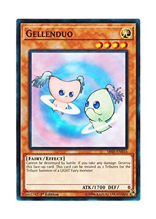Amazon.co.jp: 遊戯王 英語版 SR05-EN016 Gellenduo ジェルエンデュオ