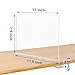 Zitalupy 4 Pack Shelf Dividers for Closet Organization, Clear Acrylic Closet Shelf Divider for Clothes Purses, Wooden Vertical Shelves Organizer Or Bedroom Storage, Kitchen Cabinets and Office