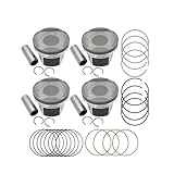 STD Engine Piston & Pin & Snap Ring Kit Fit for Toyota Camry RAV4 Corolla Matrix Scion xB tC 2.4L 2007-2013, Replace 9761321115 13011-0H031 13211-0H041-A0 13211-0H041-B0