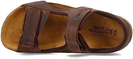 NAOT Men's Electric Flat Sandal, Brown, 43 EU/10 M US | Image 5