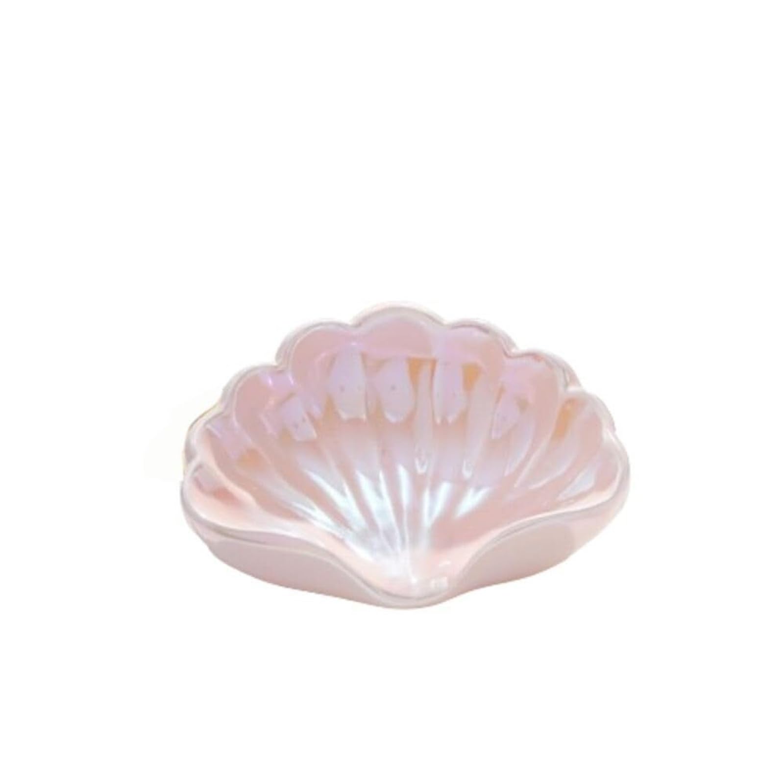 Qyleee Pink Holder For Shower Nonslip Ceramic Drain Tray Home Bath Soap Dish Stand For Kitchen(Pink)