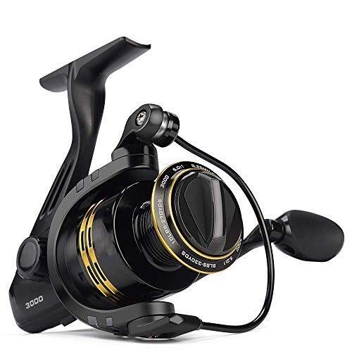 PAYO Carretes de la Pesca de la Carpa con Acero Inoxidable Delantera y Trasera Doble Arrastre del Sistema de Frenos BB Izquierda Derecha Intercambiables for Agua Salada de Agua Dulce Pesca