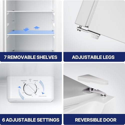 Upstreman 7 cu ft Convertible Freezer