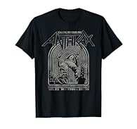 Heavy Metal Music design. Anthrax T-Shirts for Men, Women, Girls and Boys; Anthrax Apparel; Anthrax Tees; Anthrax T-Shirt for Adults; Anthrax T-Shirts for Kids Official Anthrax Merchandise Lightweight, Classic fit, Double-needle sleeve and bottom hem
