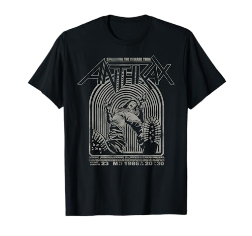 Anthrax Spreading The Disease T-Shirt
