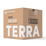 Terra Size 4 Training Pants– 85% Plant Based Pull-Up Style Diapers, Ultra-Soft & Chemical-Free for Sensitive Skin, Superior Absorbency, Perfect Overnight Diapers, for Toddlers 22-30 Pounds, 128 Count