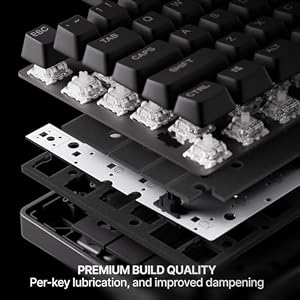 SteelSeries Apex Pro TKL Gen 3 Gaming Keyboard - OmniPoint 3.0 Analog Magnetic Switches, Quickset Auto-Presets (Rapid Trigger, Rapid Tap/SOCD, Protection Mode), OLED, RGB, PBT Keycaps, USB-C, Black — photo 5 of 6