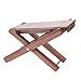 Wooden Guitar Foot Stool, Folding Adjustable Guitar Foot Rest Stool Pedal Stand for Guitarist Accessory