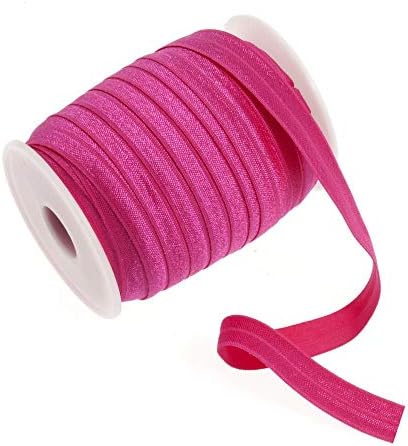 Plush Addict 16mm Elastic, The Perfect Sewing Accessory for Making Masks, Hair Band or Hair Ties and All Garments requiring fold Over Elastic - Aqua - 1 Metre