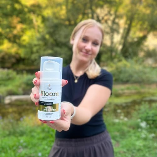 Nawilżacz do ciała Golden Tree Bloom - Krem anti-aging do ciała na dzień i noc - Formuła pielęgnacyjna podnosi poziom kolagenu i elastyny - Poprawia objętość skóry - Napina, nawadnia i odmładza skórę