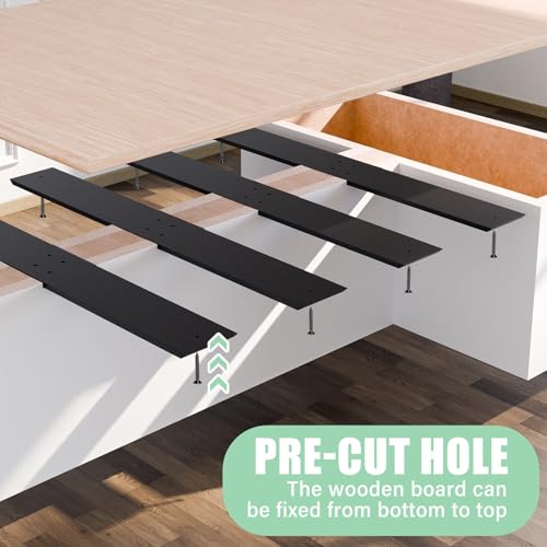 Support mural plat caché de 50,8 cm pour plan de travail solide