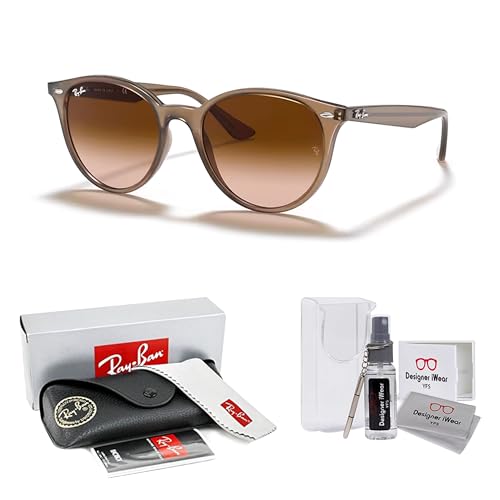 Ray-Ban RB4305 Rounded Sunglasses for Men for Women +BUNDLE with ACCESSORY EYEWEAR KIT2