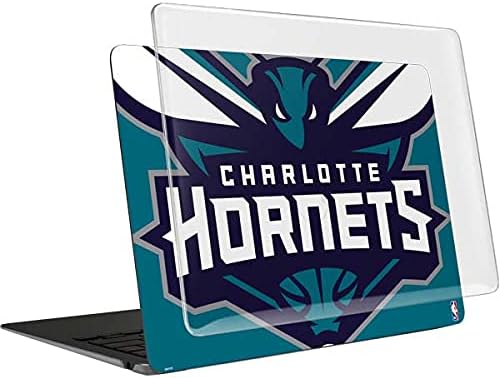 Skinit Case + Skin Compatible with MacBook Air 13in M1 (2021) - Officially Licensed NBA Charlotte Hornets Large Logo Design