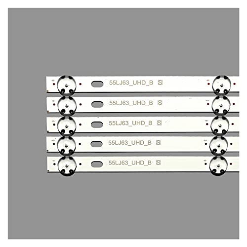 VISIYUBL LED Bakgrundsbelysning för LG 55" TV - 8 LED Strip