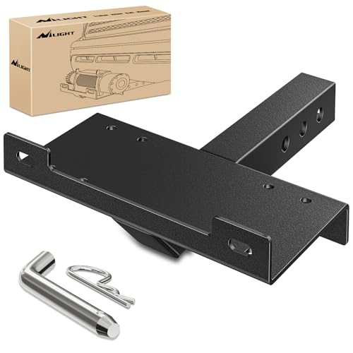 Nilight Universal Trailer Hitch Winch Mount