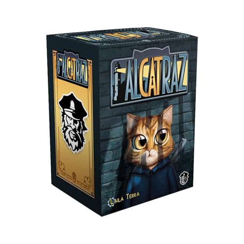 Alcatraz - Jogo de Cartas para Amigos e Família (Adultos e Crianças) - Linha Pocket Bucaneiros Jogos | Jogo de Estratégia e Memória | 2 a 5 Jogadores | Jogo de tabuleiro | Board Game