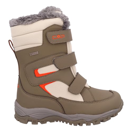 CMP Kids Hexis Snow Boot WP, Botas para Nieve Unisex niños, Fango Tango, 28 EU
