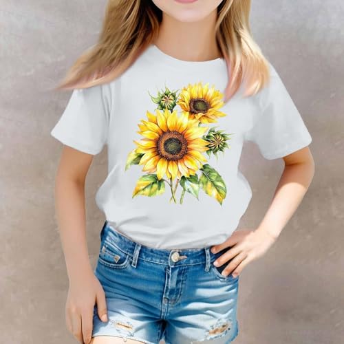 Basic Crop Top TtoShirt Kids Short Sleeved T Shirt for Children and Girls 3 13 Years Basic Crop Top TtoShirt Kids4