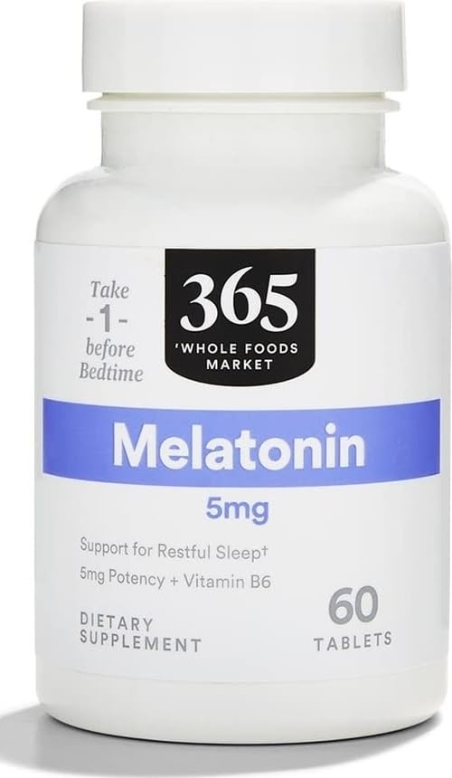 365 από Whole Foods Market, Μελατονίνη 5mg, 60 Count