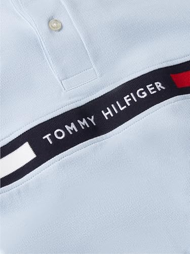 Image of Tommy Hilfiger Men's Short Sleeve Casual Polo Shirts in Regular Fit with Chest Logo Designs