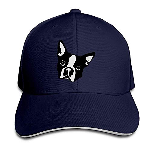 Preisvergleich Produktbild Baseballkappe Boston Terrier, verstellbar, Unisex, mehrfarbig, 51
