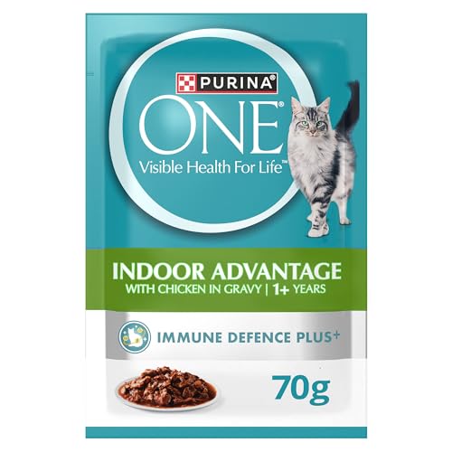 PURINA ONE ADULT Indoor Chicken Cat Wet Food - 70g