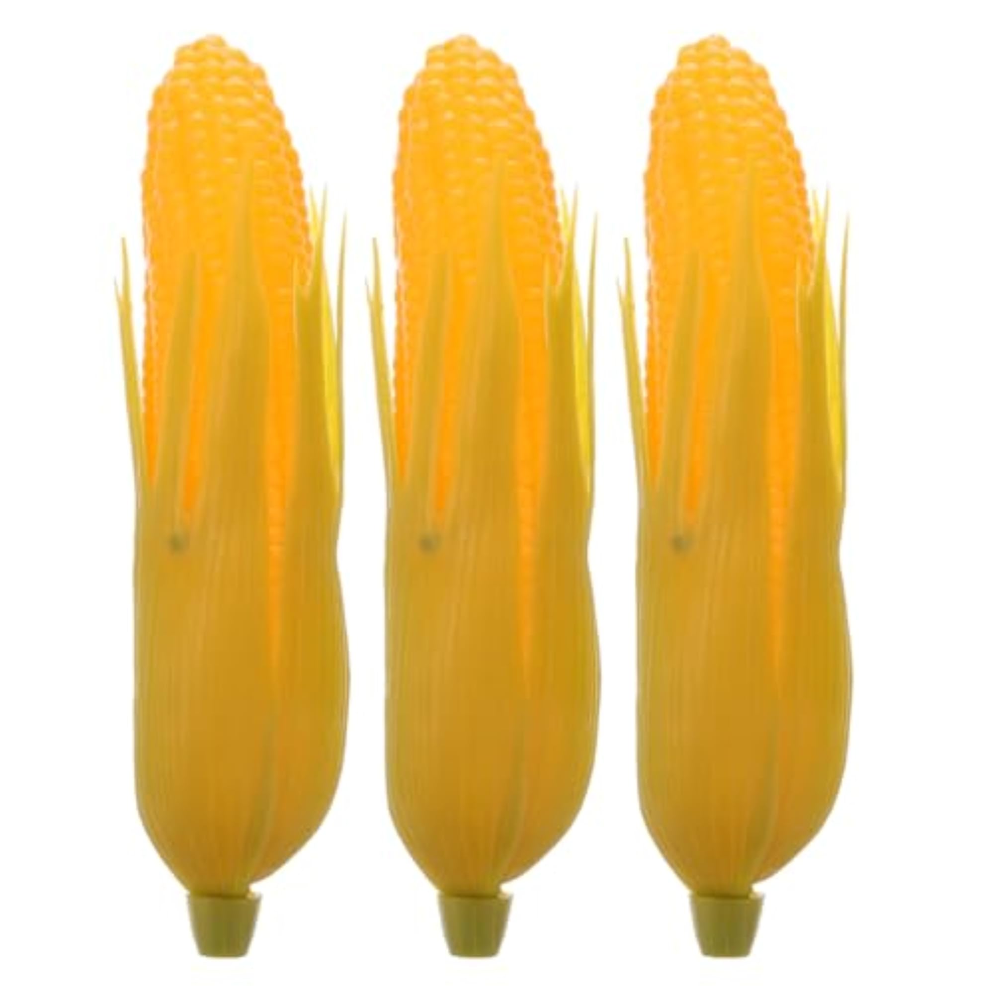 3pcs Simulation Corn Models, Artificial Vegetables