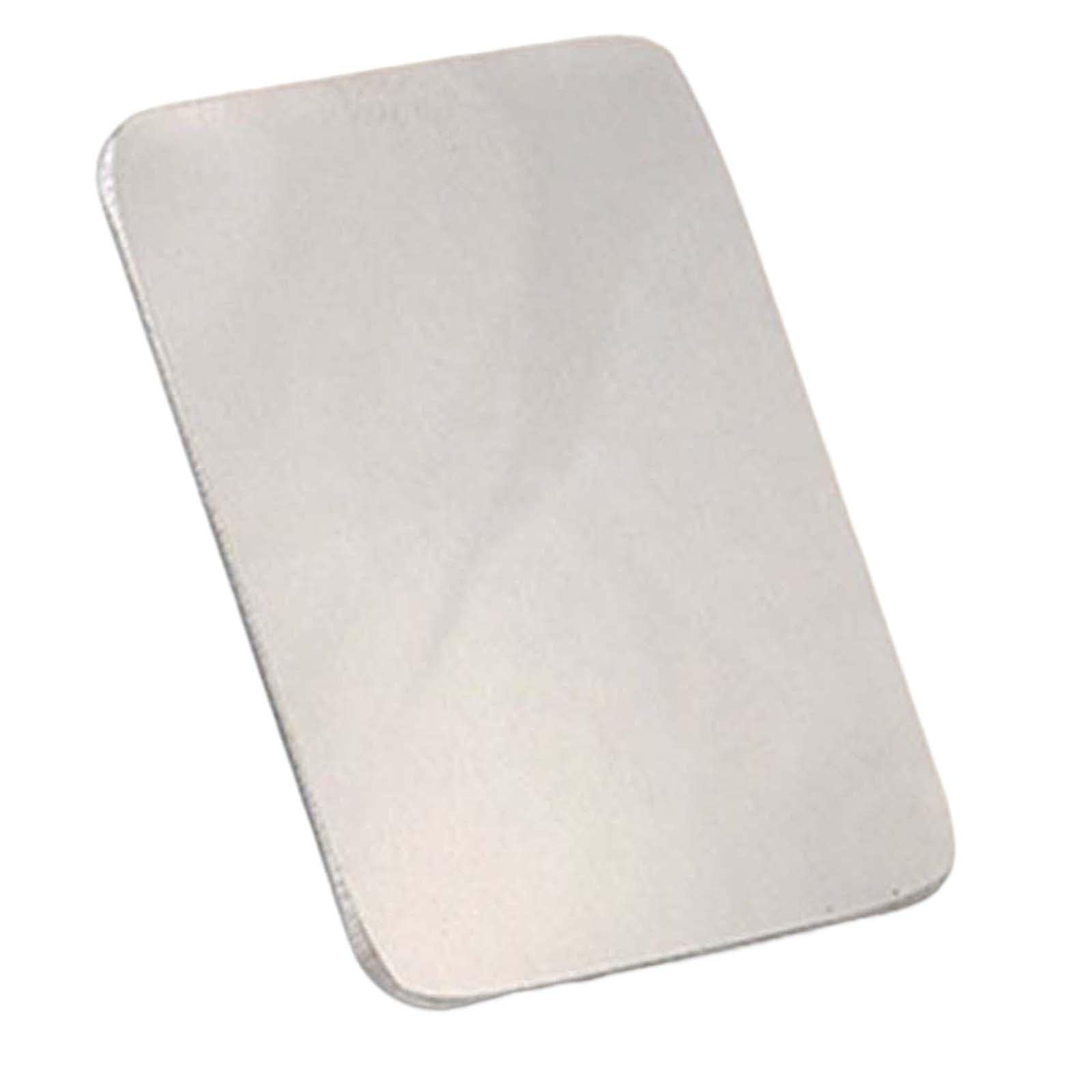 THE STYLE SUTRA® Makeup Mixing Palette Handheld Stainless Steel for Nail Art Artist Beauty Square ring4.3x3.3cm | Cosmetic Tools | Makeup Applicators | Makeup Organizer-image-3