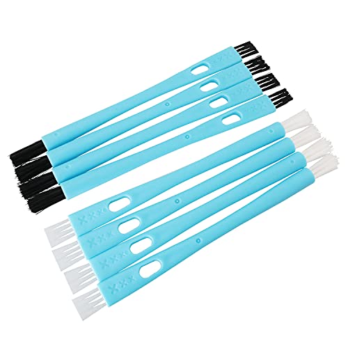 Csnsd Esd Double-Head Brush 10Pcs Blue Plastic Handle Anti Static Brush For Electric Appliances Humidifier #TOP1