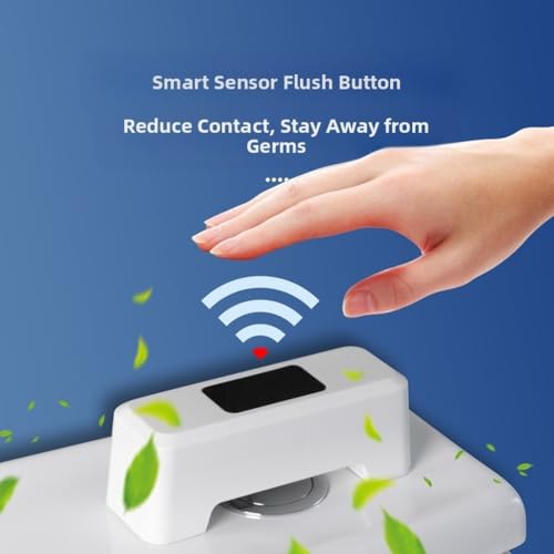 Inodoro automático sin contacto para eliminar bacterias en tanques de baño 4