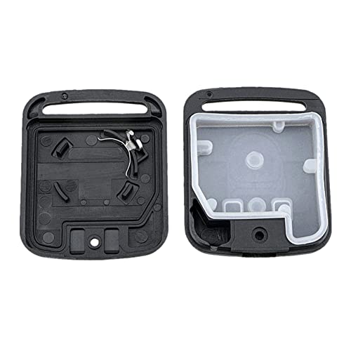 Happyit ABS Car Key Shell Cover Case for Nissan Qashqai Micra Navara Almera NV200 Patrol Y61 2 Buttons Remote Control Replacement Case with Blade - Image 3