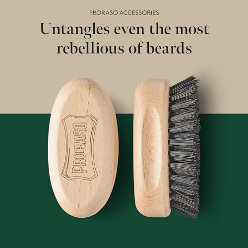 Proraso Military Beard Brush - Detangling & Styling Tool for Men - Image 2