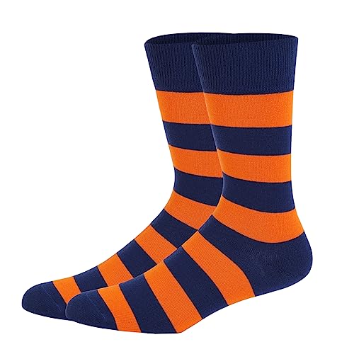 Image of HHX YONLEE Dress Socks 5 /6 /10 Pairs Crew Argyle Colorful Cotton Novelty Casual Happy Fun