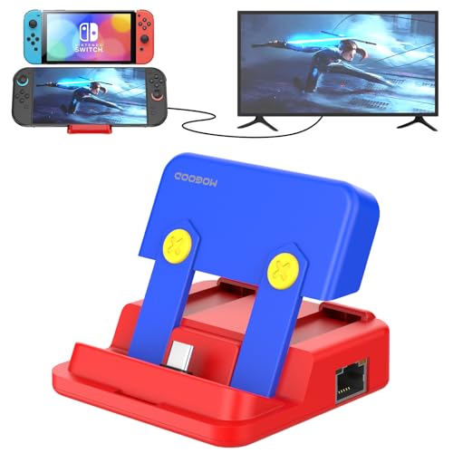 MOGOOD Switch hbN ݊ Switch 2 USB C hbLOXe[V XCb` TV hbLOXe[V HDMI y4K@60Hz&1Gbps C[Tlbg&Type A 3.0*2&100W USB C [dzԂƐ̔zF