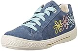 Superfit Mädchen Tensy Sneaker, Blau 8000, 33 EU
