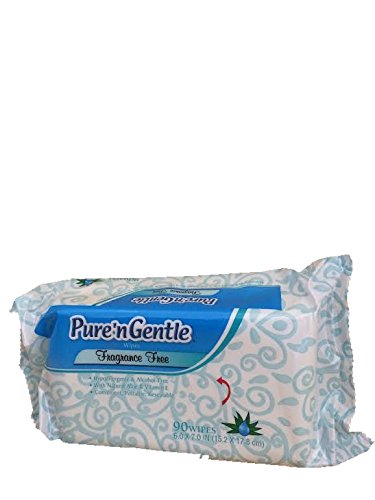 pure n gentle fragrance free wipes